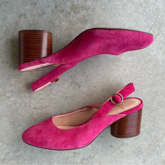 J.Crew Slingback Heels - Picture 4 of 7